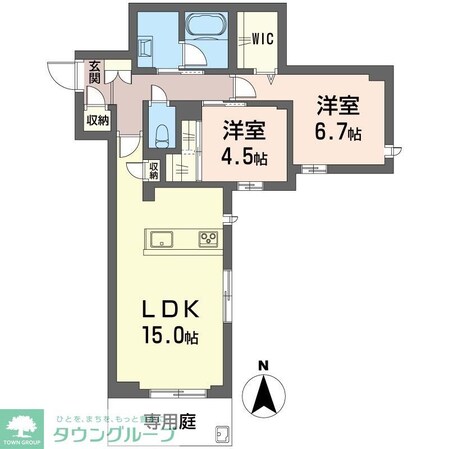ルミチェーロの物件間取画像